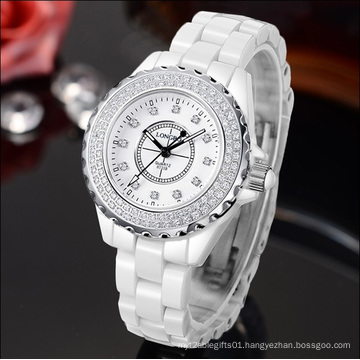 Customer Design Quartz Movement Plastic Lady Watch